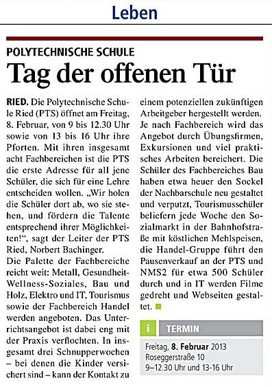 Tag der offenen Tür